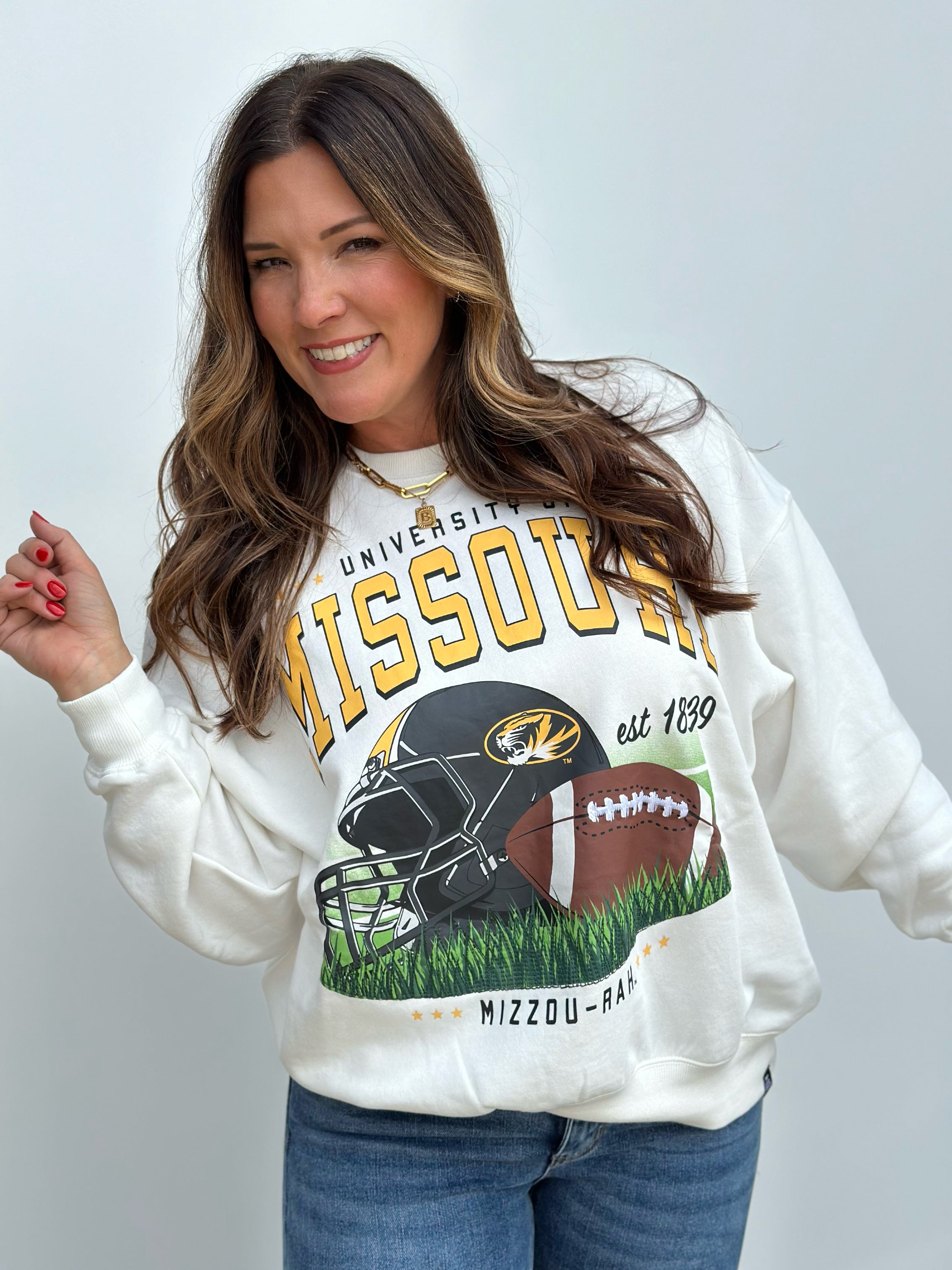 Mizzou Rah Sweatshirt Love Letters