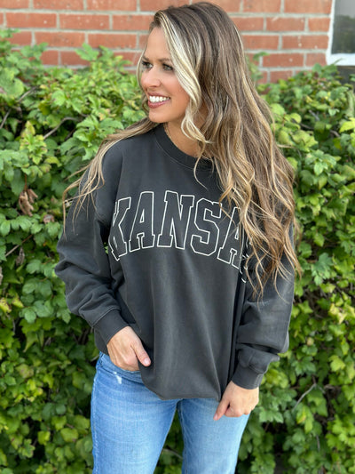 Charcoal Kansas Sweatshirt