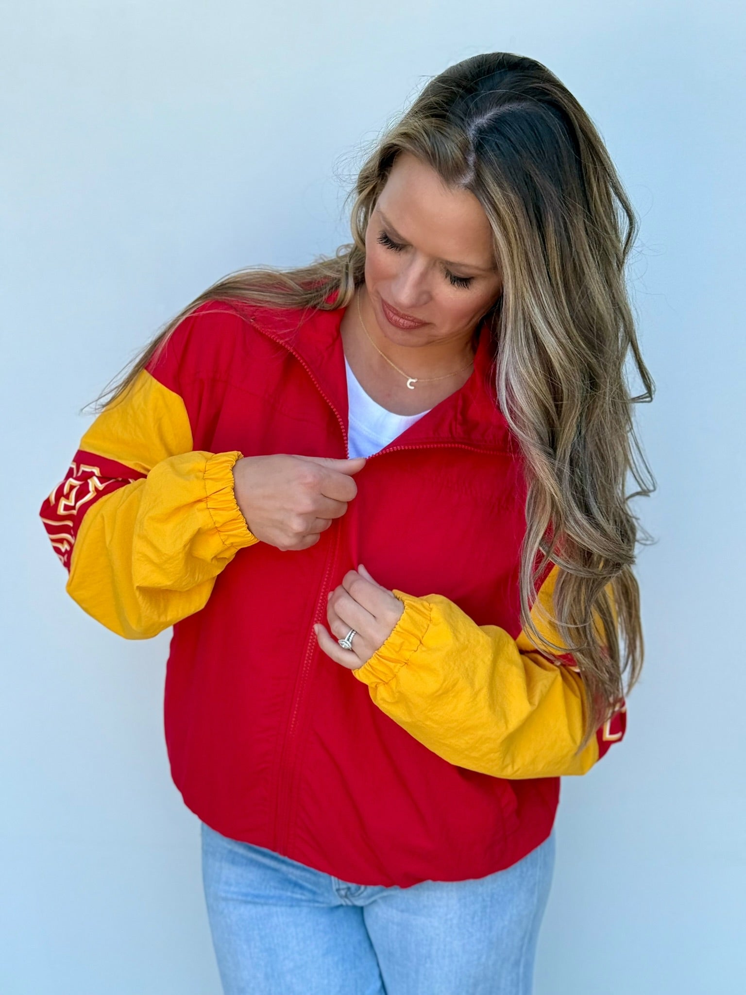 1960s FORTY NINERS ジャケット イエロー/レッド 1960s FORTY NINERS ジャケット イエロー/レッド