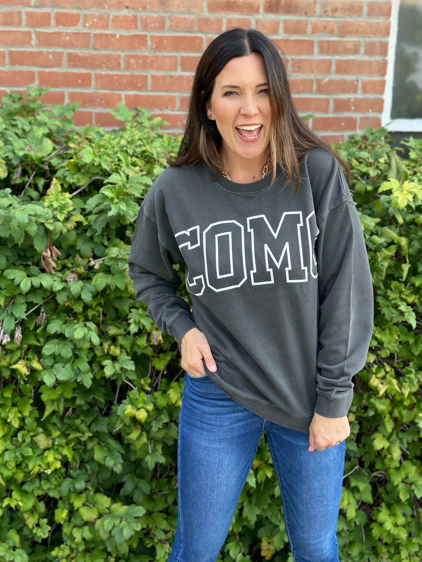 Charcoal Como Sweatshirt