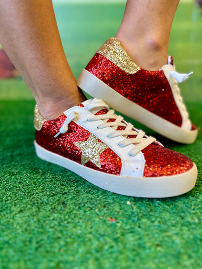 Red & Gold Shoes-FINAL SALE