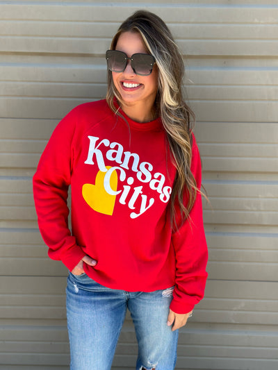 Puff KC Heart Sweatshirt