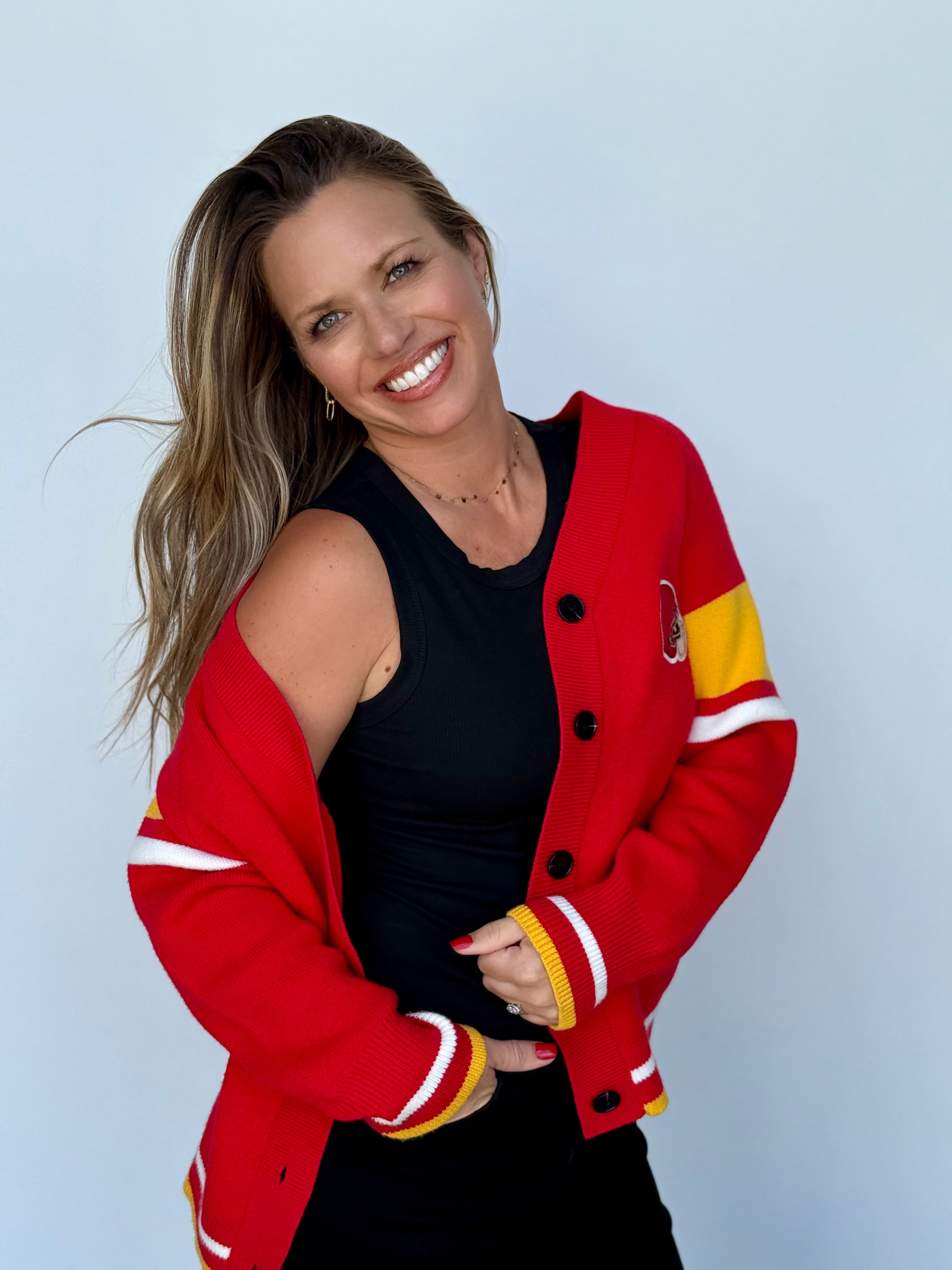 Kickoff Varsity KC Cardigan – Love Letters