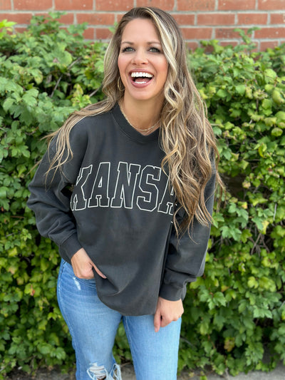 Charcoal Kansas Sweatshirt