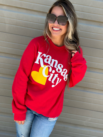 Puff KC Heart Sweatshirt