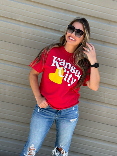 Puff KC Heart Long Crop