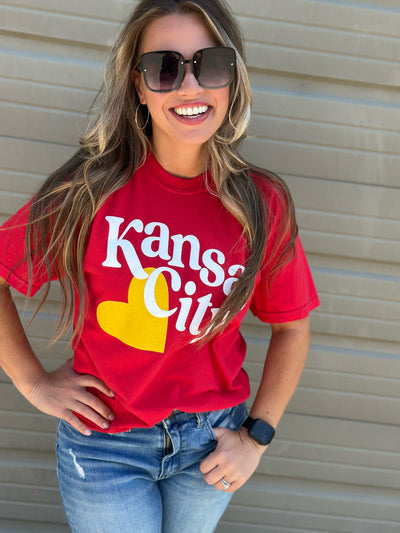 Puff KC Heart Long Crop