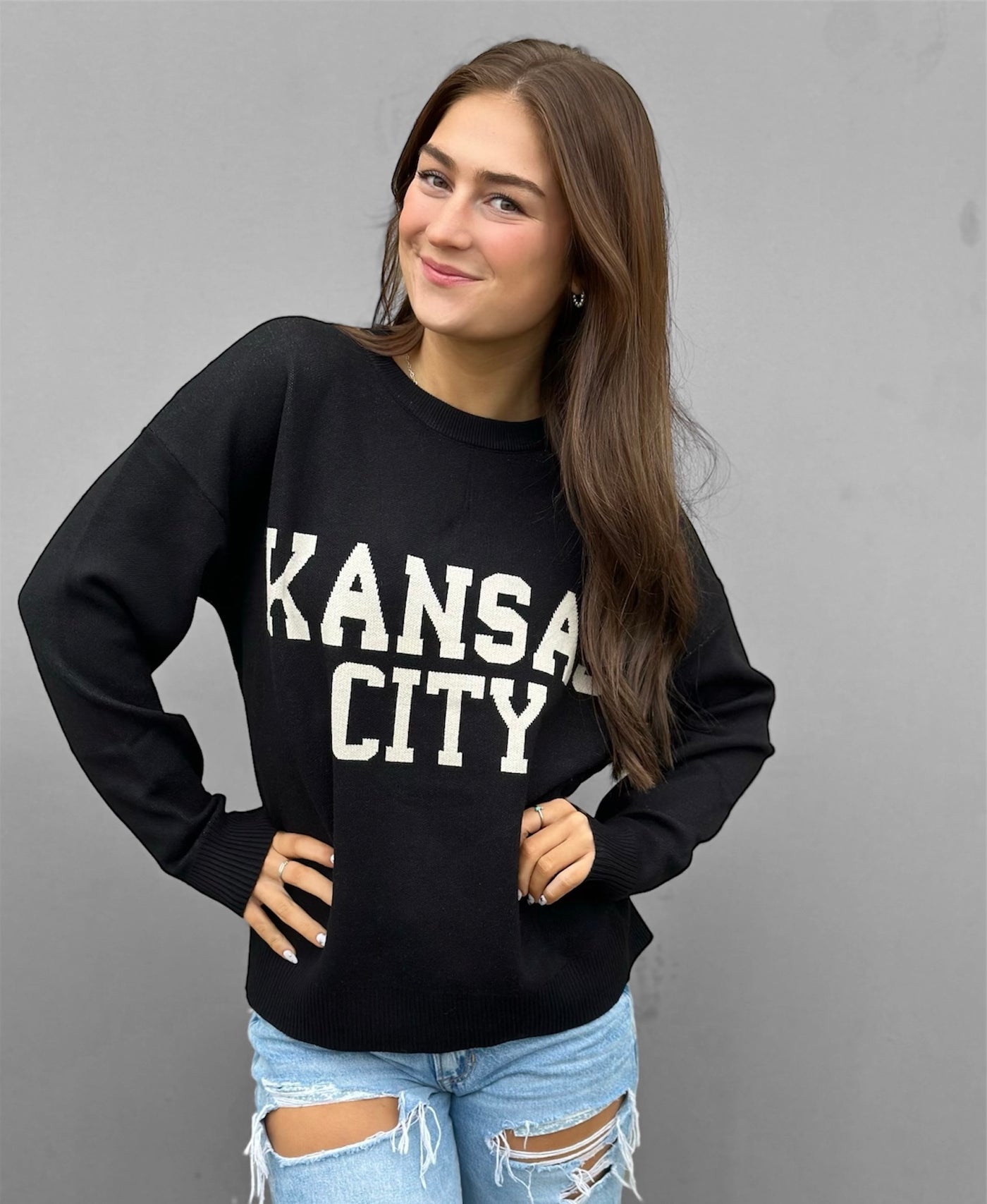 Black KC Sweater