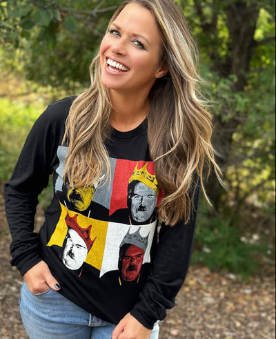 Long Sleeved Big Red Tee