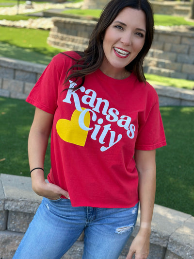 Puff KC Heart Long Crop