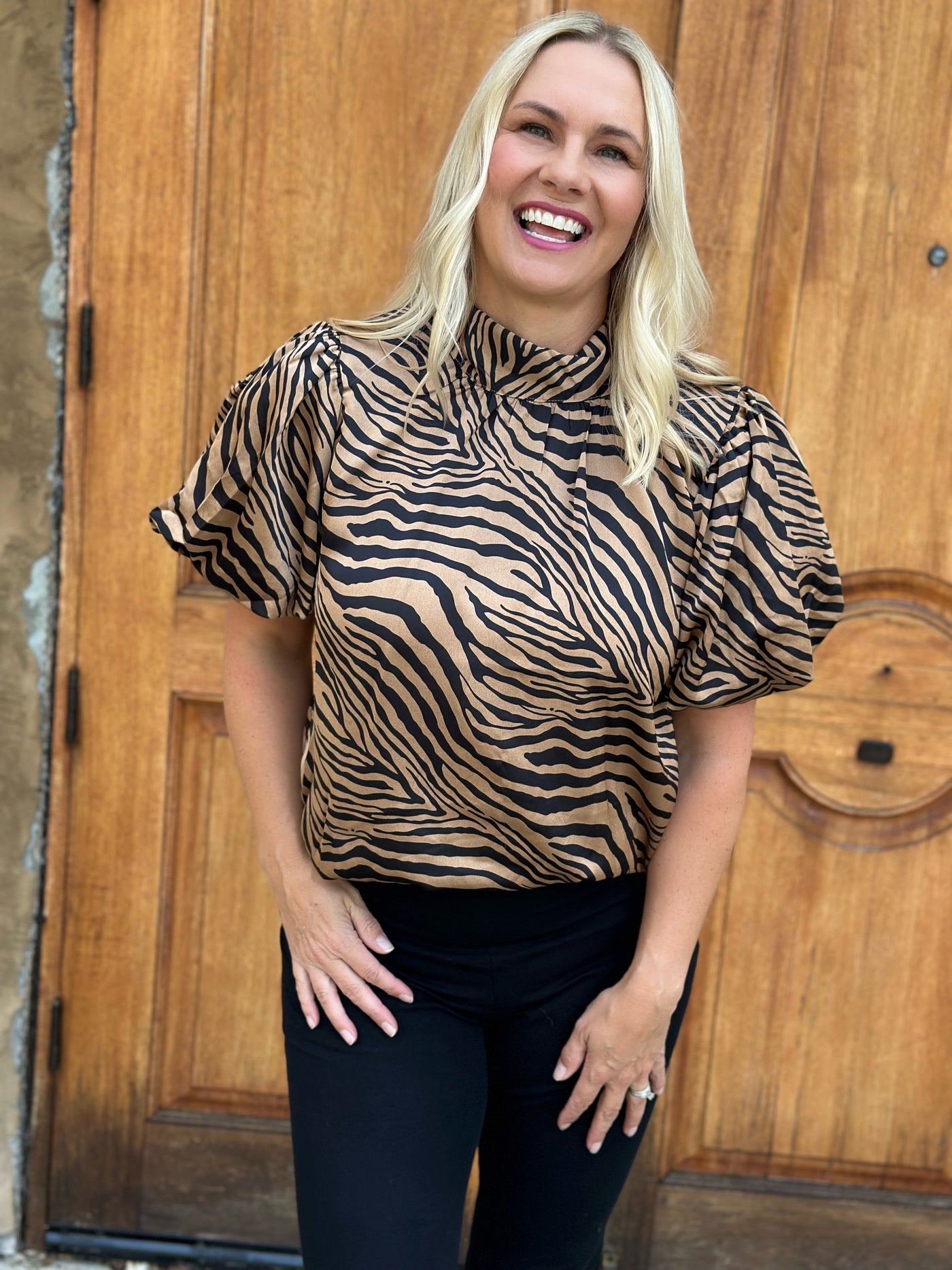 Zebra Blouse