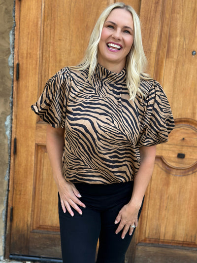 Zebra Blouse