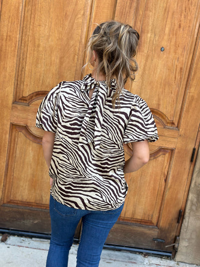 Zebra Blouse
