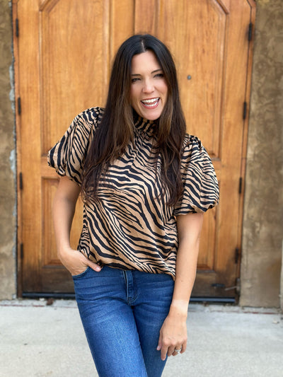 Zebra Blouse