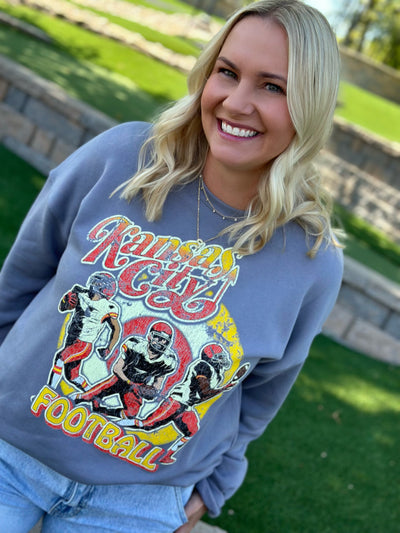 Vintage KC Football Sweatshirt 2.0.