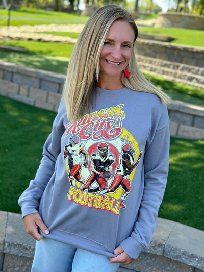 Vintage KC Football Sweatshirt 2.0.