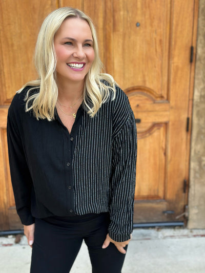 Stripe Button Down Shirt
