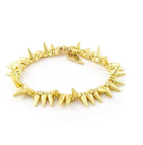 Spike Gold Bracelet