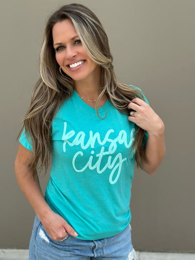 Kansas City Tone on Tone Tee