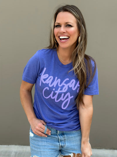 Kansas City Tone on Tone Tee