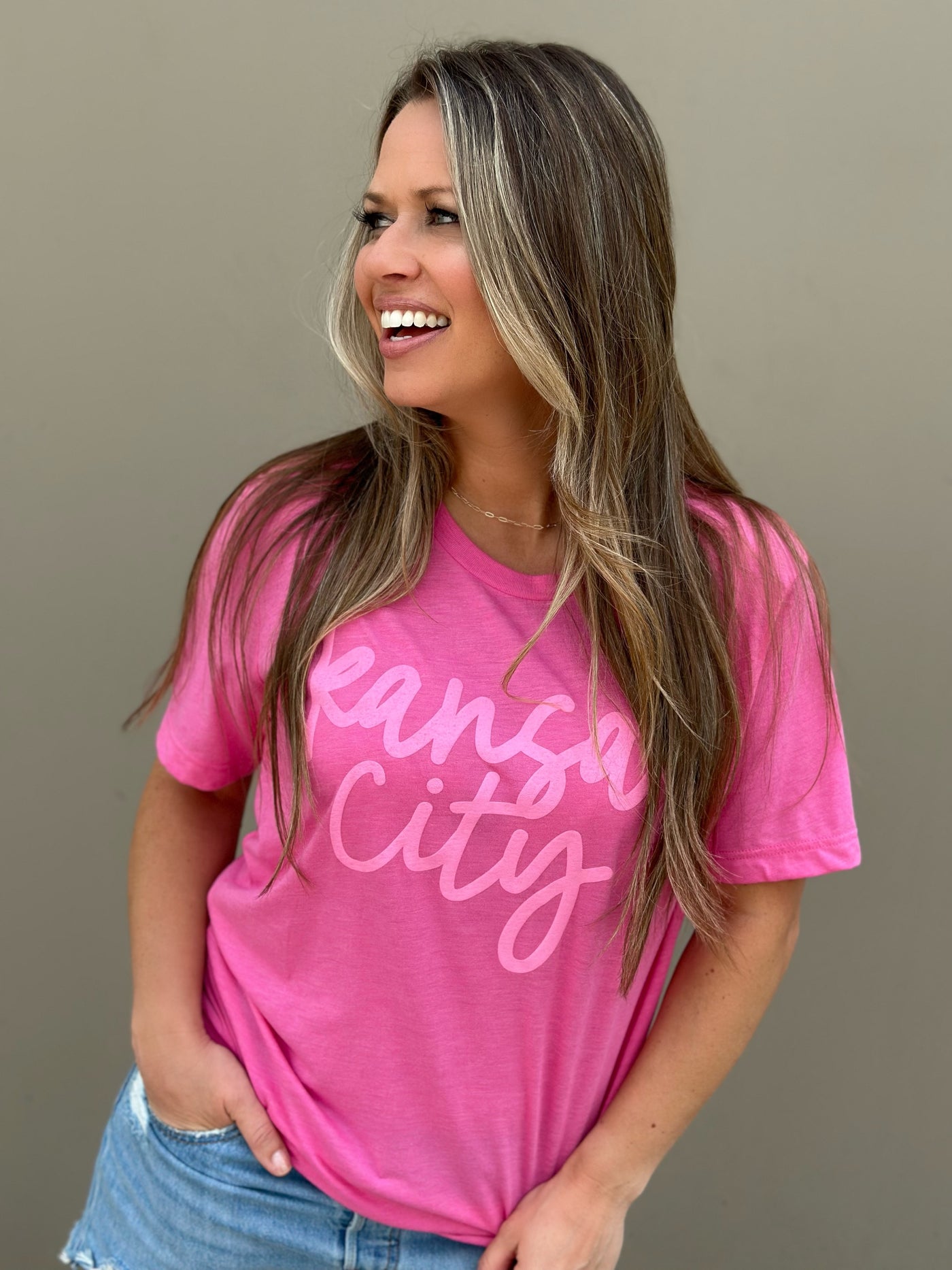 Kansas City Tone on Tone Tee
