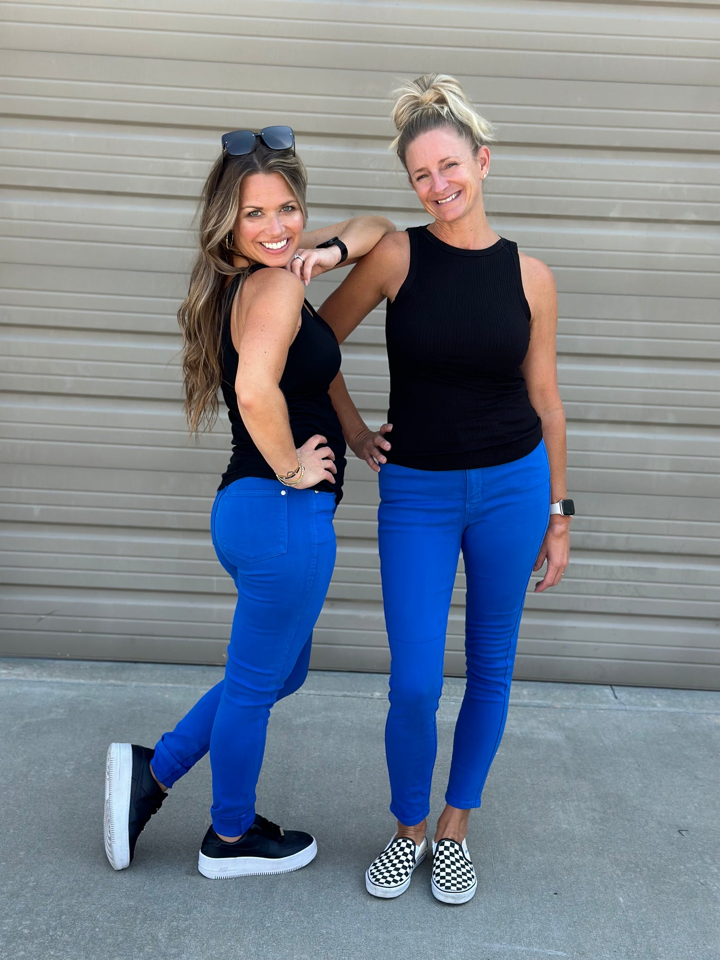 Judy Blue Red/Blue Jeans