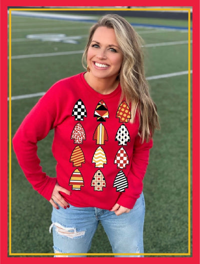 Red 12 Arrows Sweatshirt