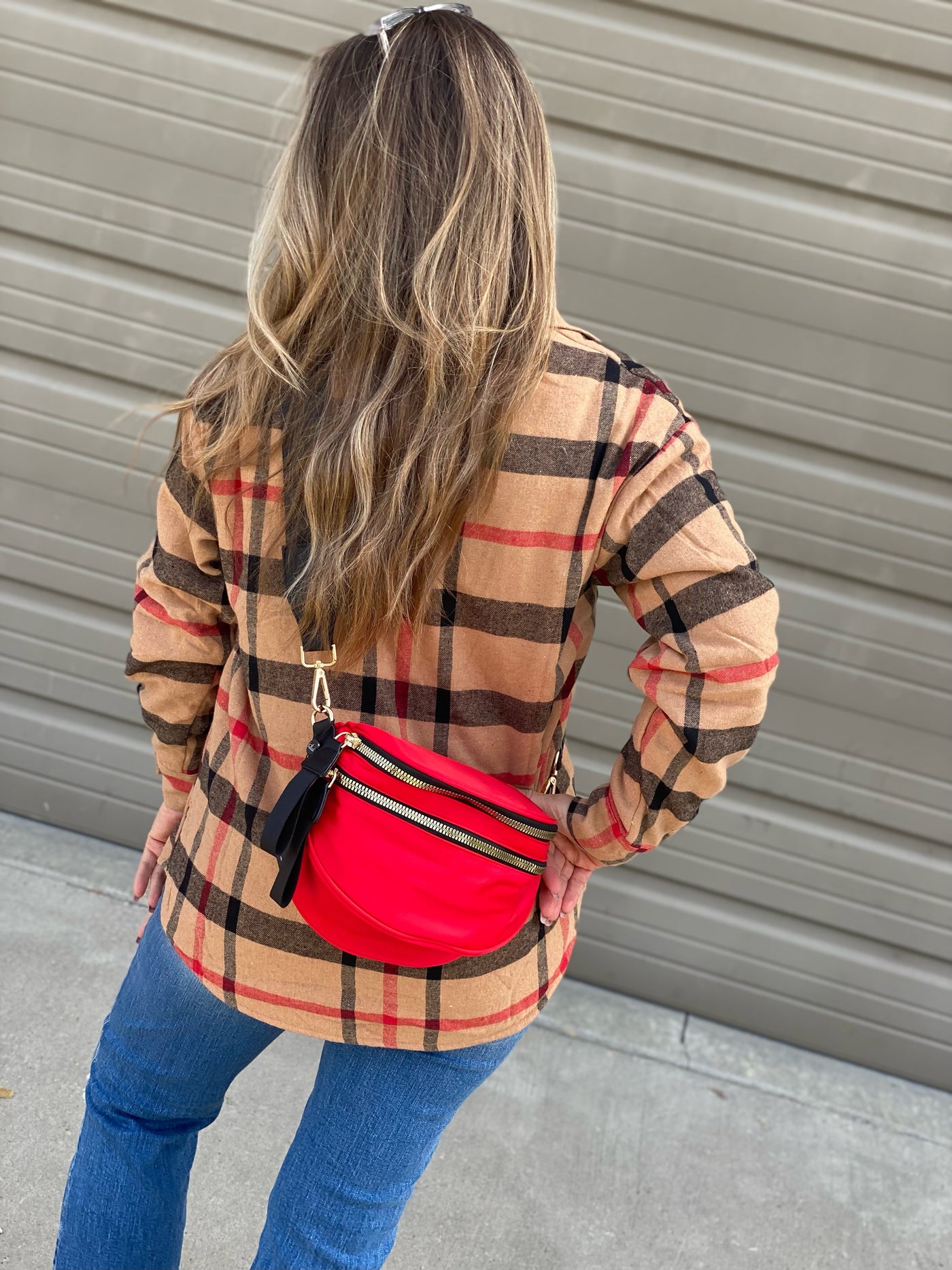 Red Crossbody Bag