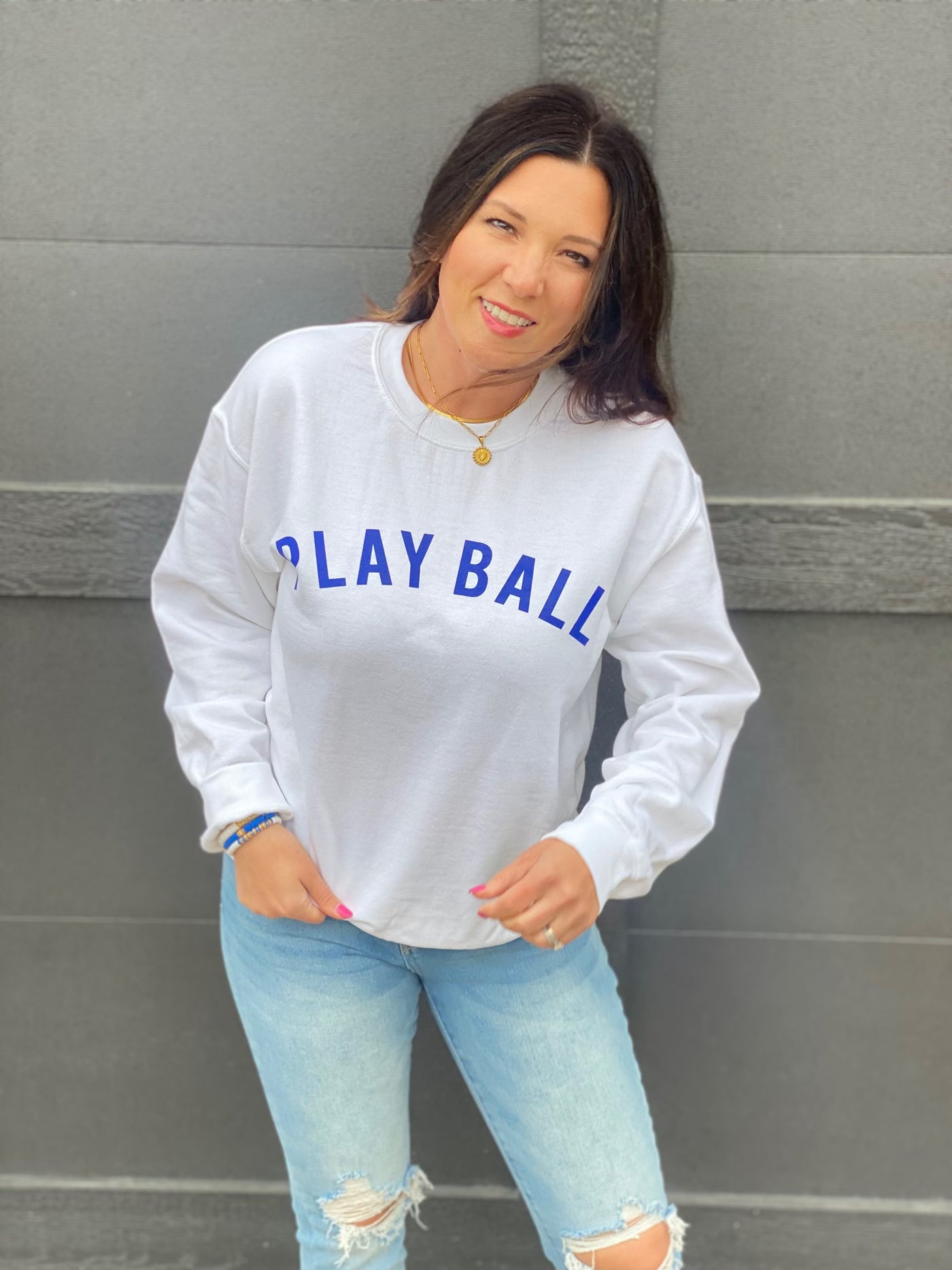 KC Play Ball Sweatshirt- FINAL SALE