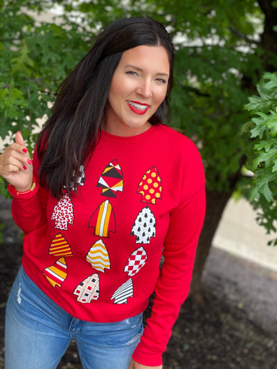 Red 12 Arrows Sweatshirt