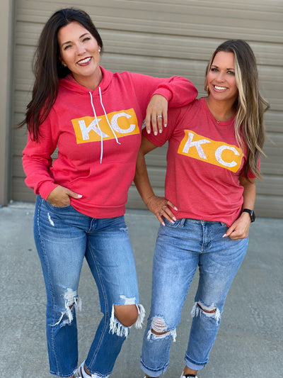 Red KC Bar Tee