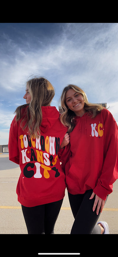 Touchdown Front/Back Hoodie