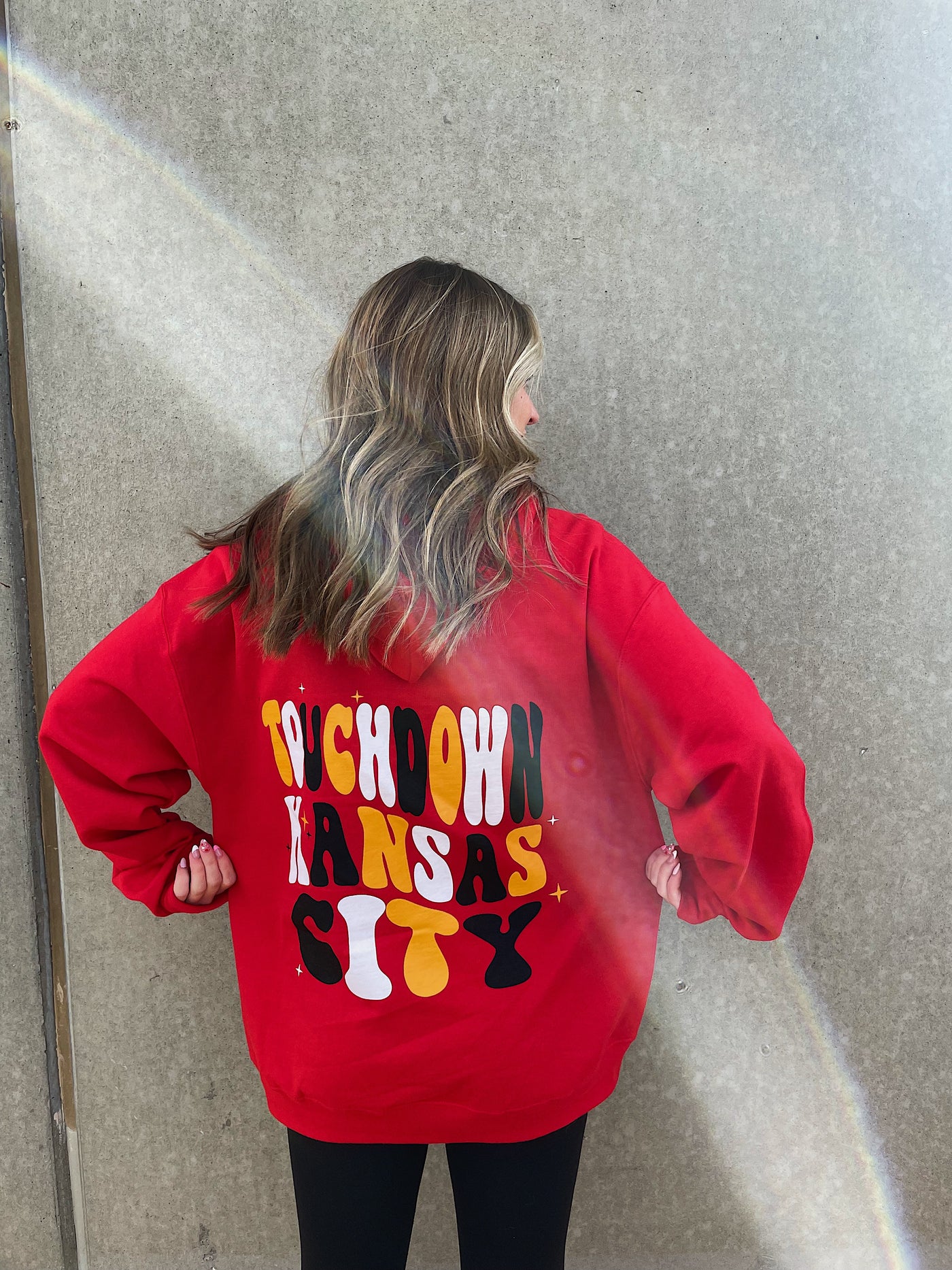 Touchdown Front/Back Hoodie