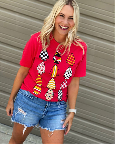 12 Arrows Red T-Shirt-FINAL SALE