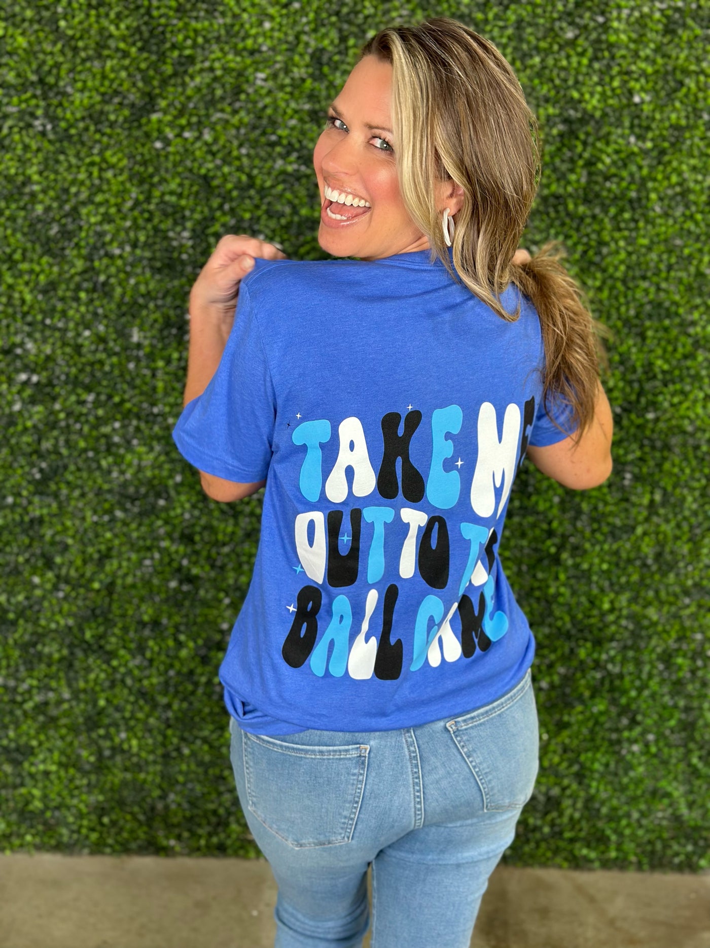 Ballgame Front/Back Tee